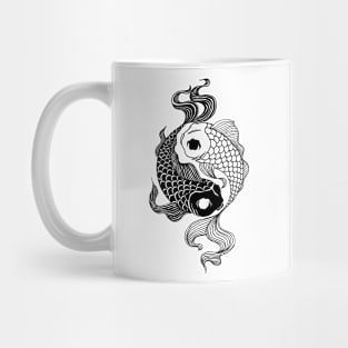 Carpas Yin Yang Mug